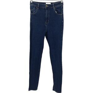 Rolla's Eastcoast Ankle High Rise Skinny Jeans Size 28 x 28 Dark Wash Stretch